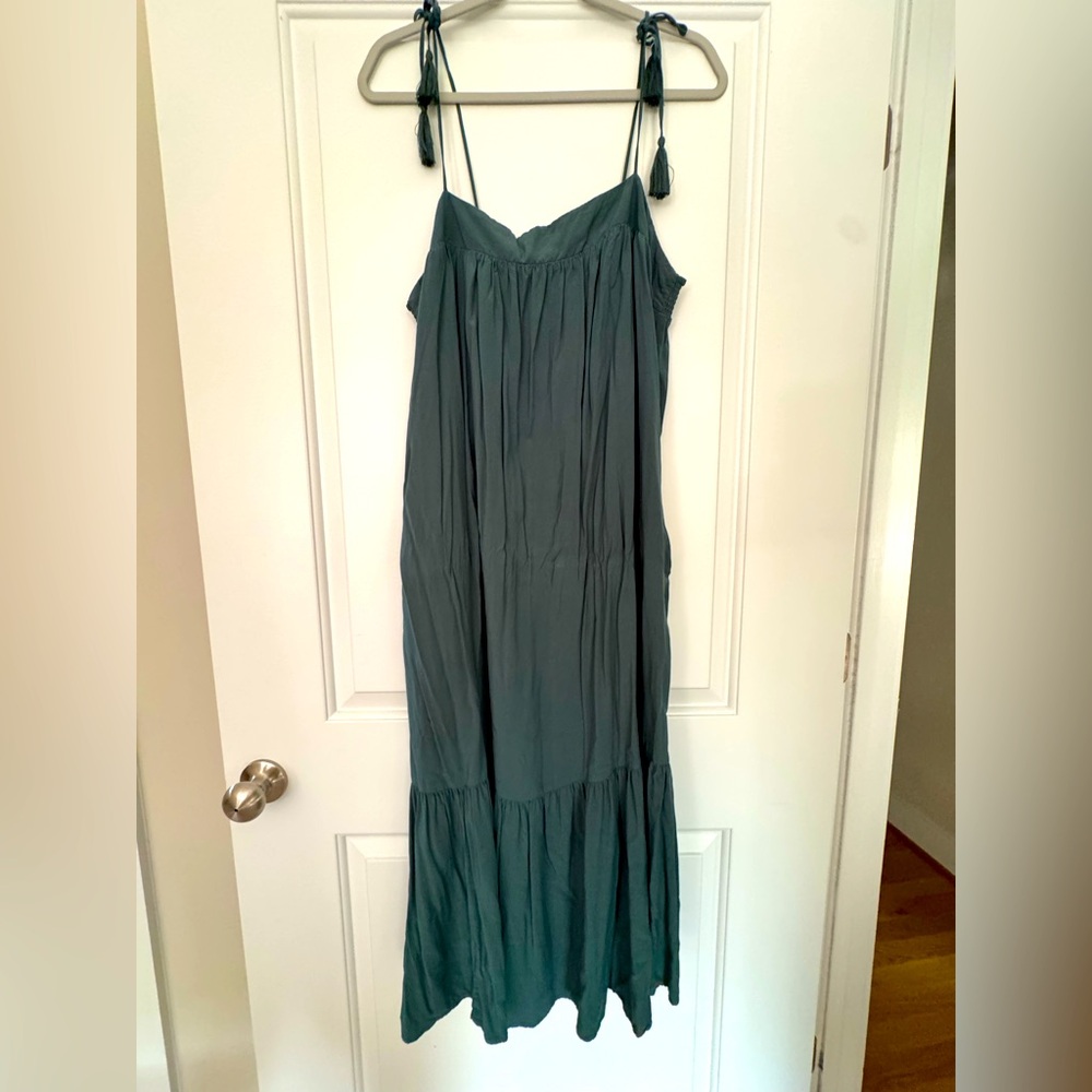 Gap Tiered Midi Sundress Sz XL